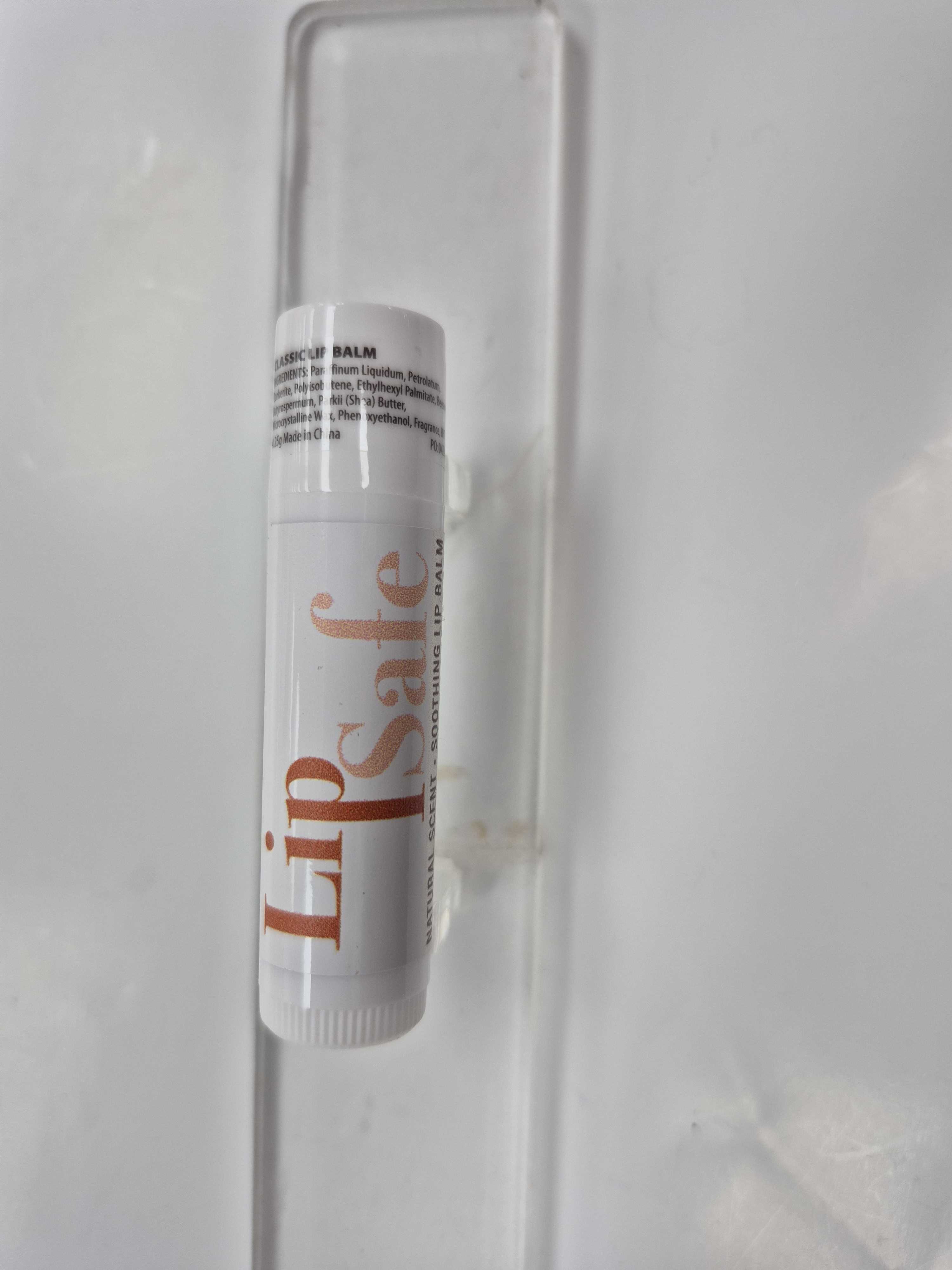 Custom branded lip balm promotional product